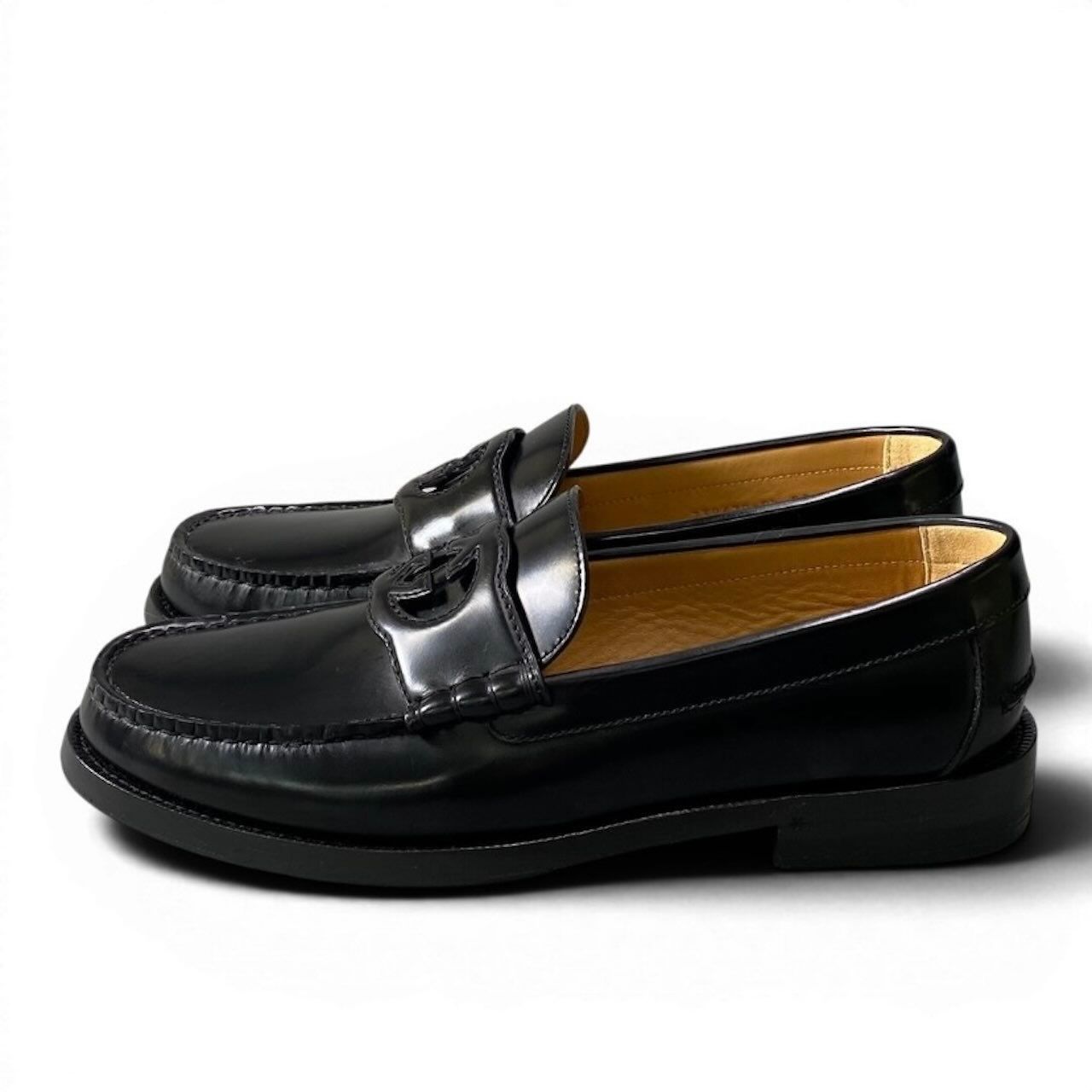 GUCCI グッチ インターロッキング GGロゴ ローファー シューズ ドレス