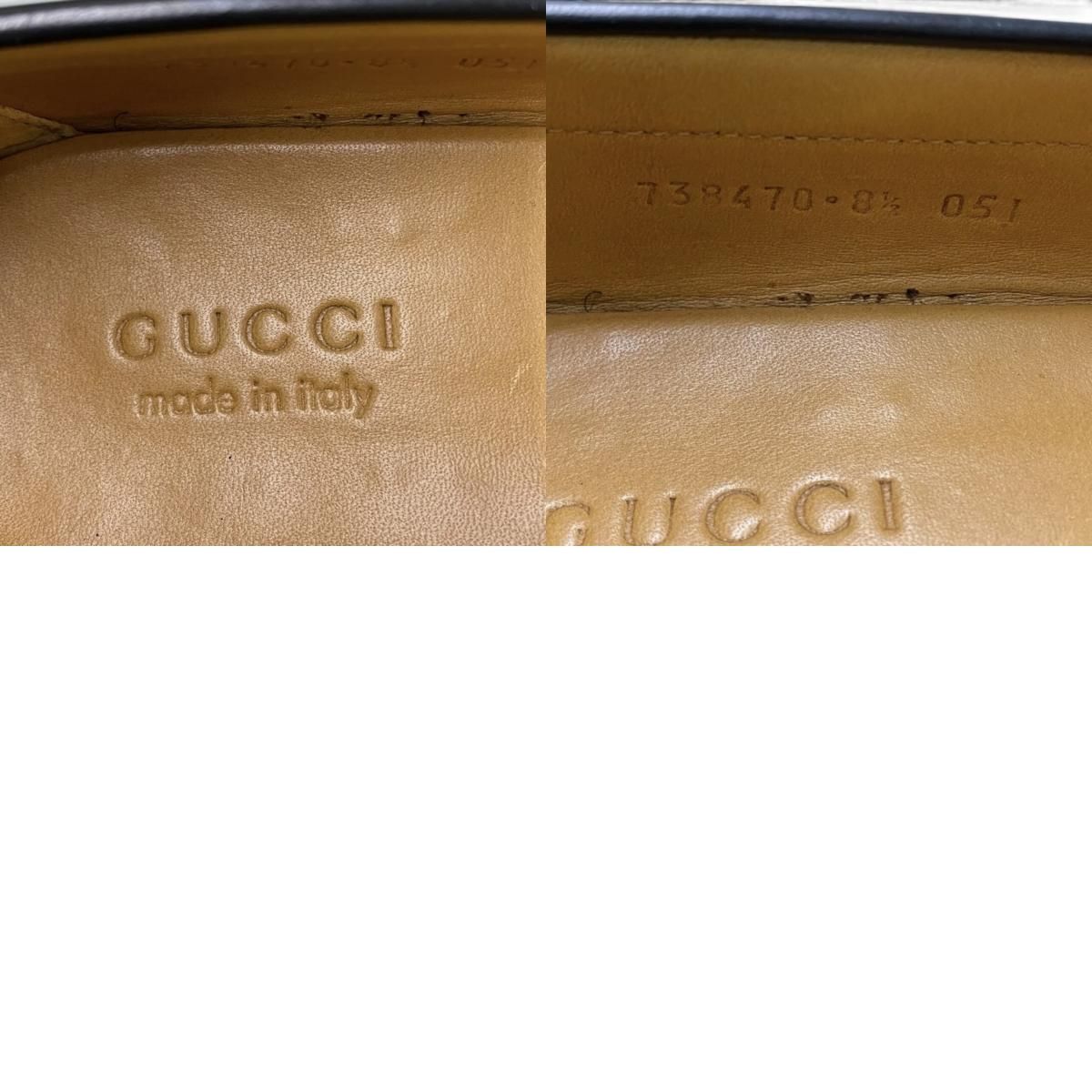 GUCCI グッチ インターロッキング GGロゴ ローファー シューズ ドレス