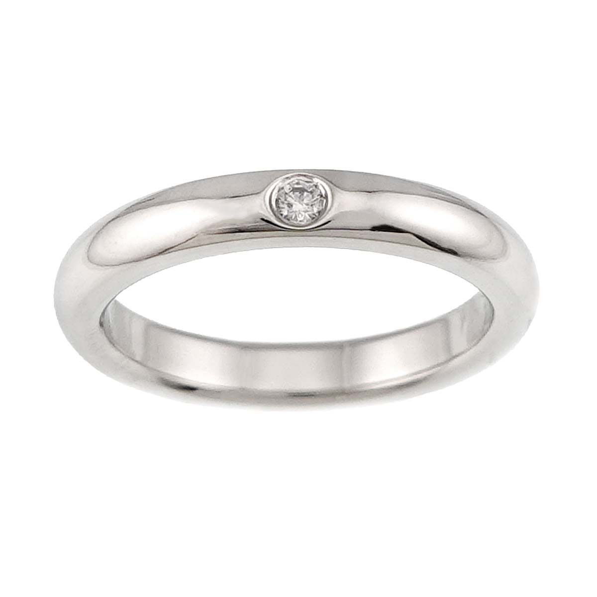 ティファニー TIFFANY&Co. スタッキング バンド 4号 リング ダイヤ 1P