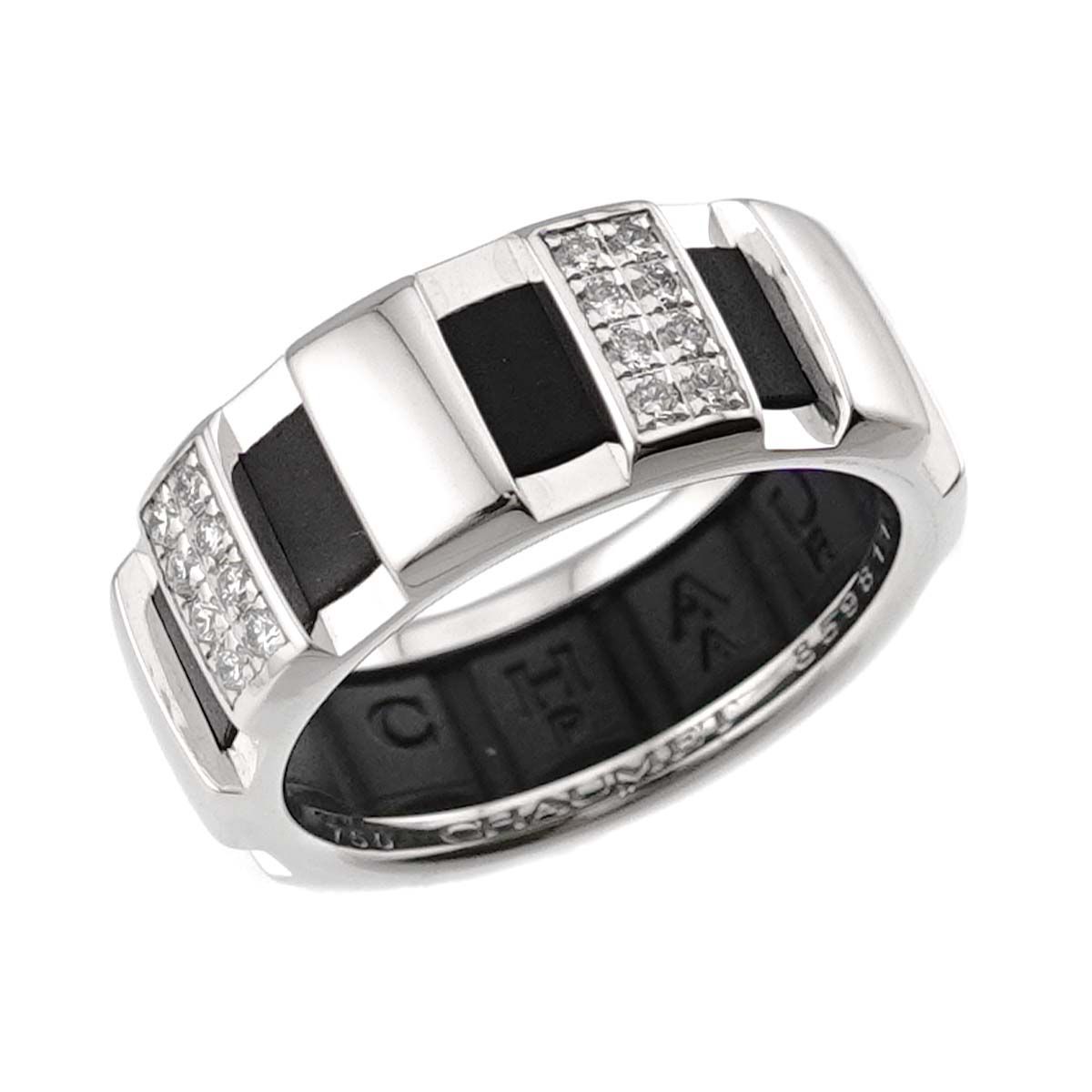 ショーメ Chaumet クラスワン #50 リング ダイヤ K18 WG ホワイト
