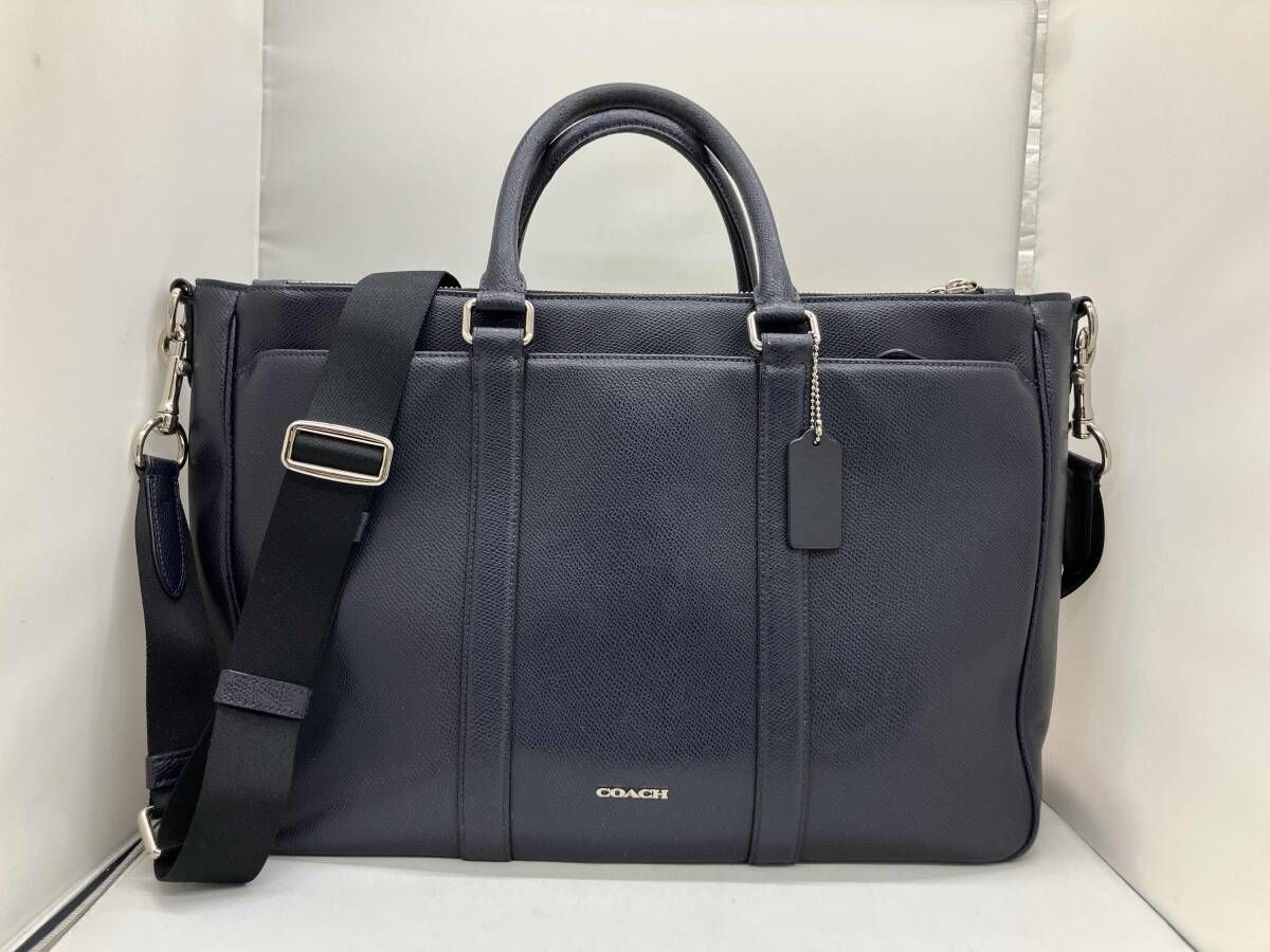 COACH コーチ バッグ メンズ ビジネスバッグ ブリーフケース レザー