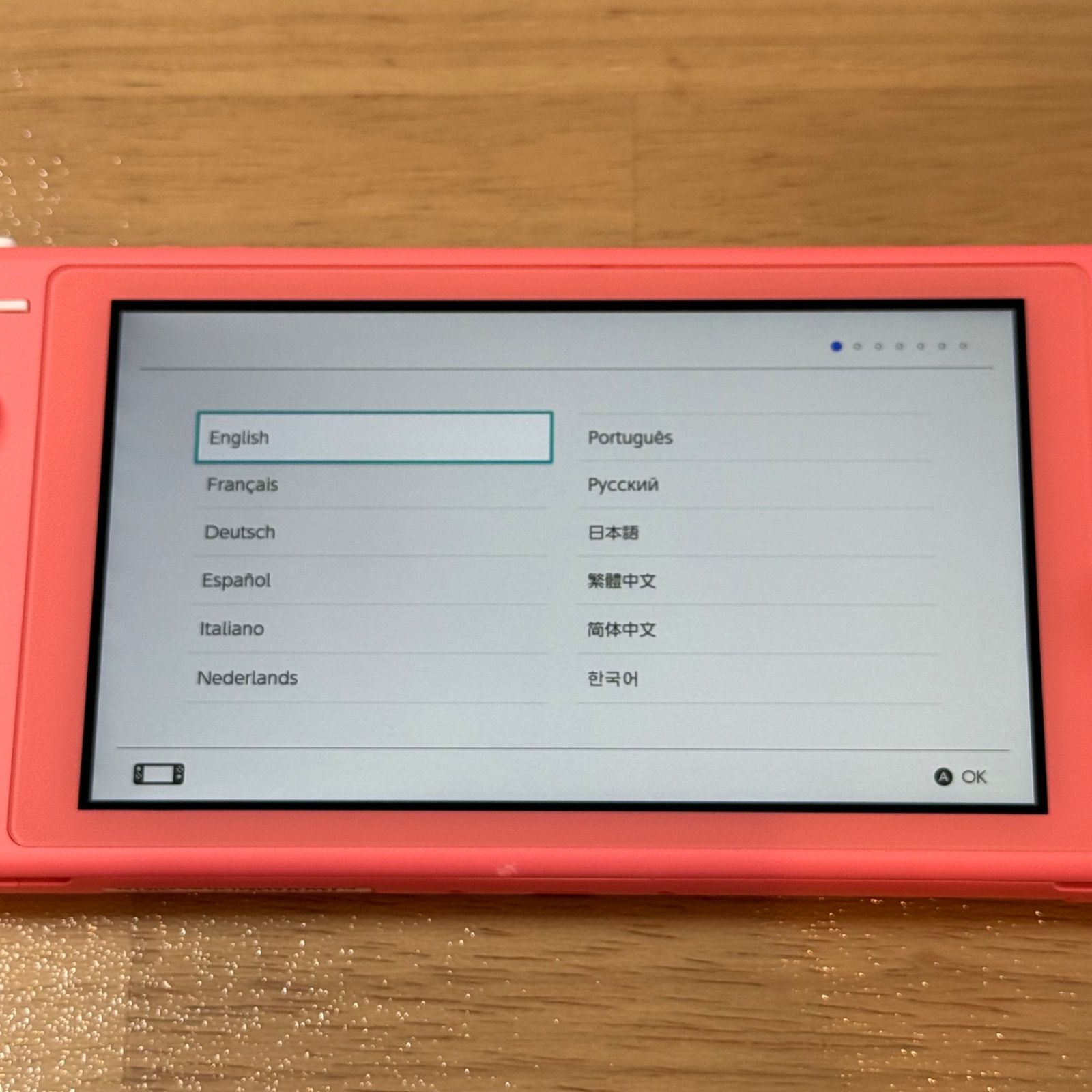 7-102 Switch LITE コーラルピンク - メルカリ