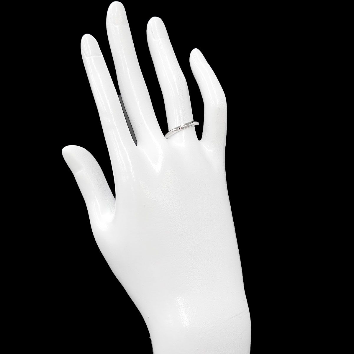 カルティエ Cartier 1895 クラシック #54 リング 幅2.5mm Pt プラチナ