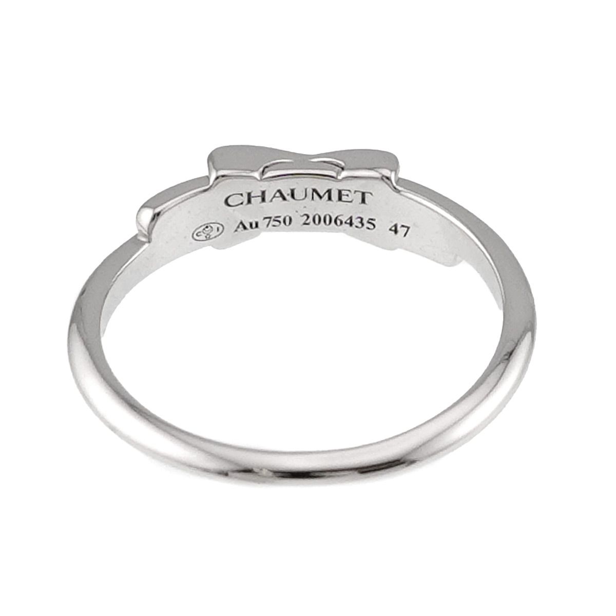 ショーメ CHAUMET ジュ ドゥ リアン #47 リング ダイヤ K18 WG