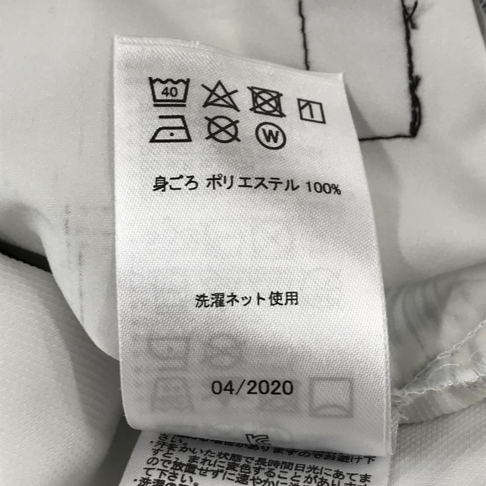 美品】オークリー パンツ 白×ライトネイビー 総柄 ティー装着可 ロゴ