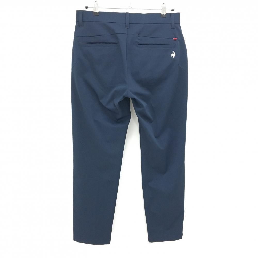 【美品】 le coq sportif ゴルフパンツ ネイビー 美品】ルコックゴルフ パンツ ネイビー 無地 メンズ 82 ゴルフウェア