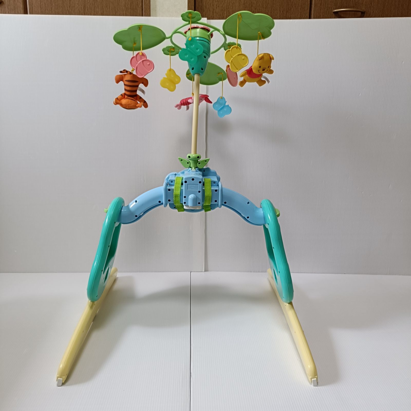 動作確認済み】くまのプーさんえらべる回転6wayジムにへんしんメリー
