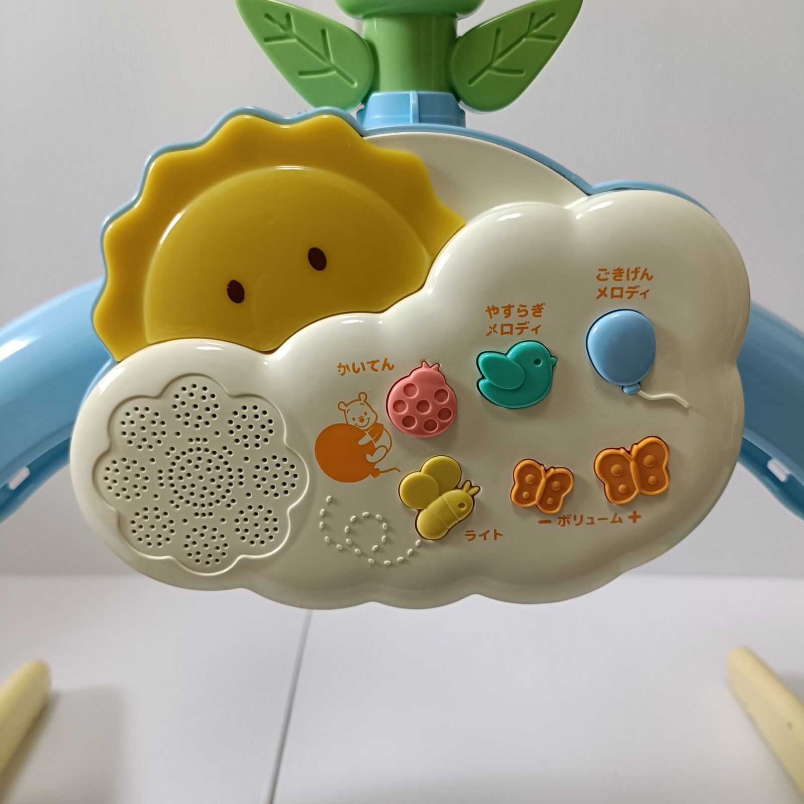 動作確認済み】くまのプーさんえらべる回転6wayジムにへんしんメリー