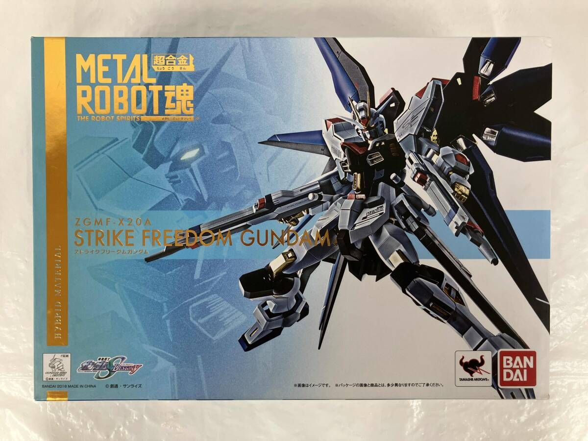 未開封品 METAL ROBOT魂 <SIDE MS> ZGMF-X20A ストライクフリｰダムガンダム 機動戦士ガンダムSEED DESTINY