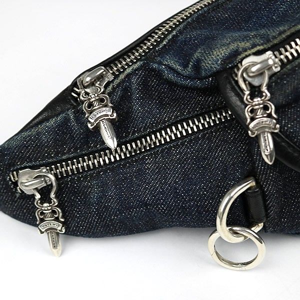 CHROME HEARTS 銀座店 クロムハーツ ミニスナットパック レザー メンズ