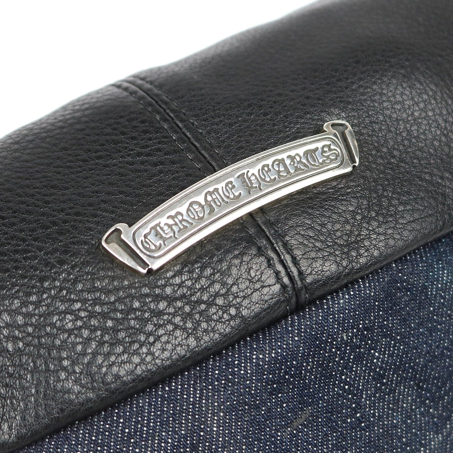 CHROME HEARTS 銀座店 クロムハーツ ミニスナットパック レザー メンズ