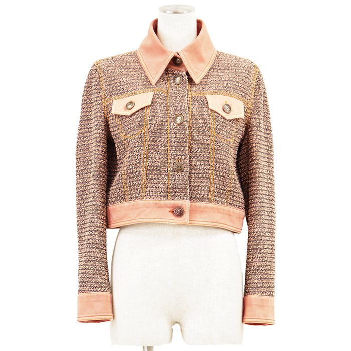 新品同様】CHANEL シャネル ツイード × デニム ジャケット サイズ 36