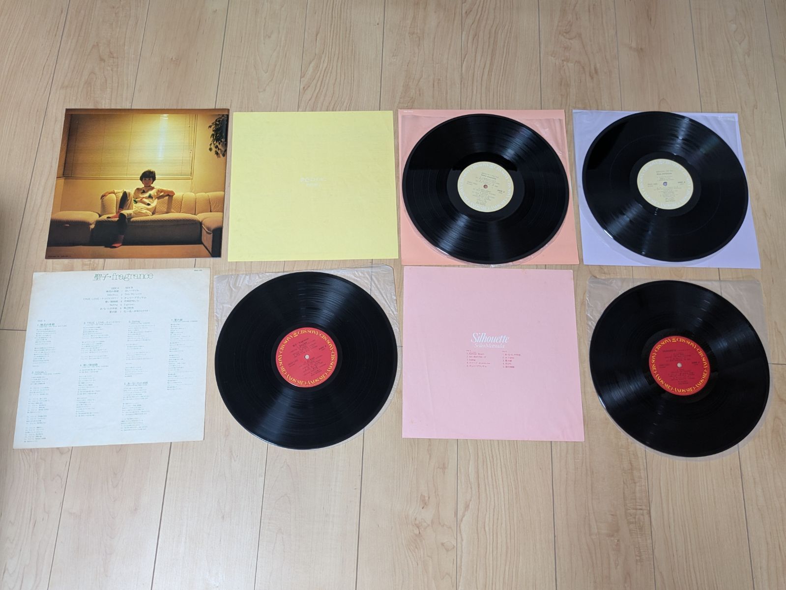 レコード 松田聖子LP7枚 - メルカリ