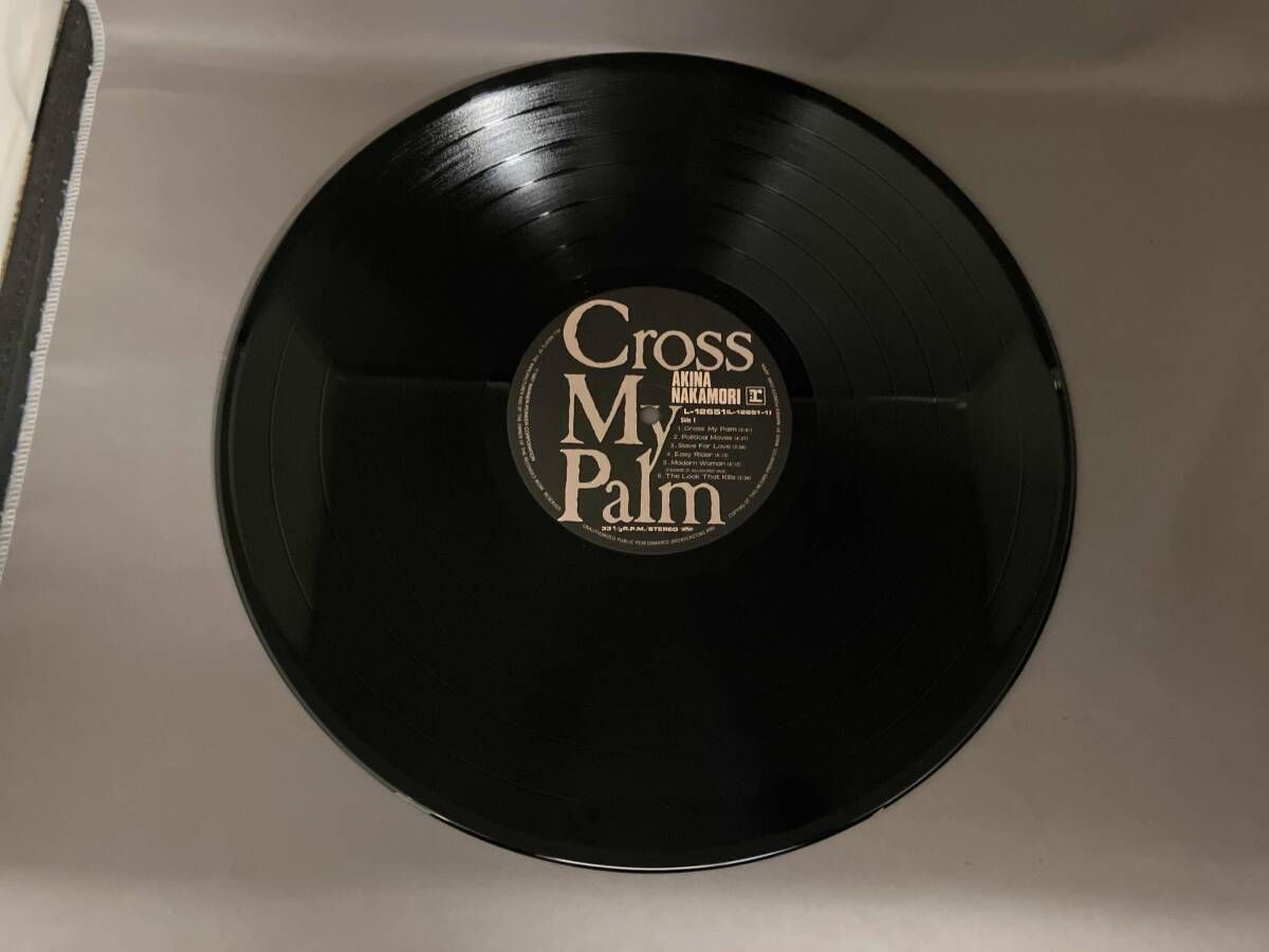 中森明菜 【LP盤】Cross My Palm - メルカリ