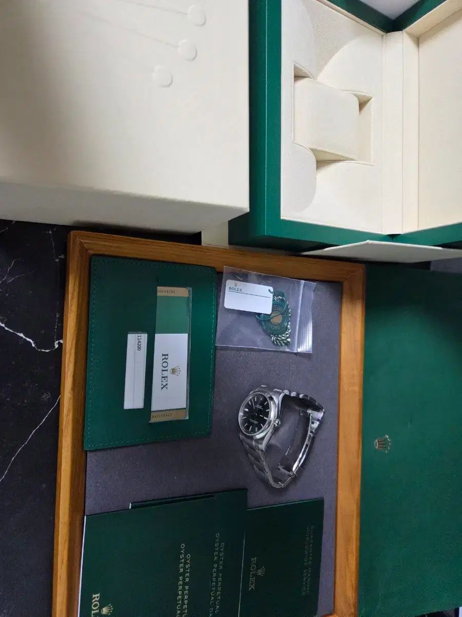 ROLEX ロレックス 114200 オリーブグリーン 19年式