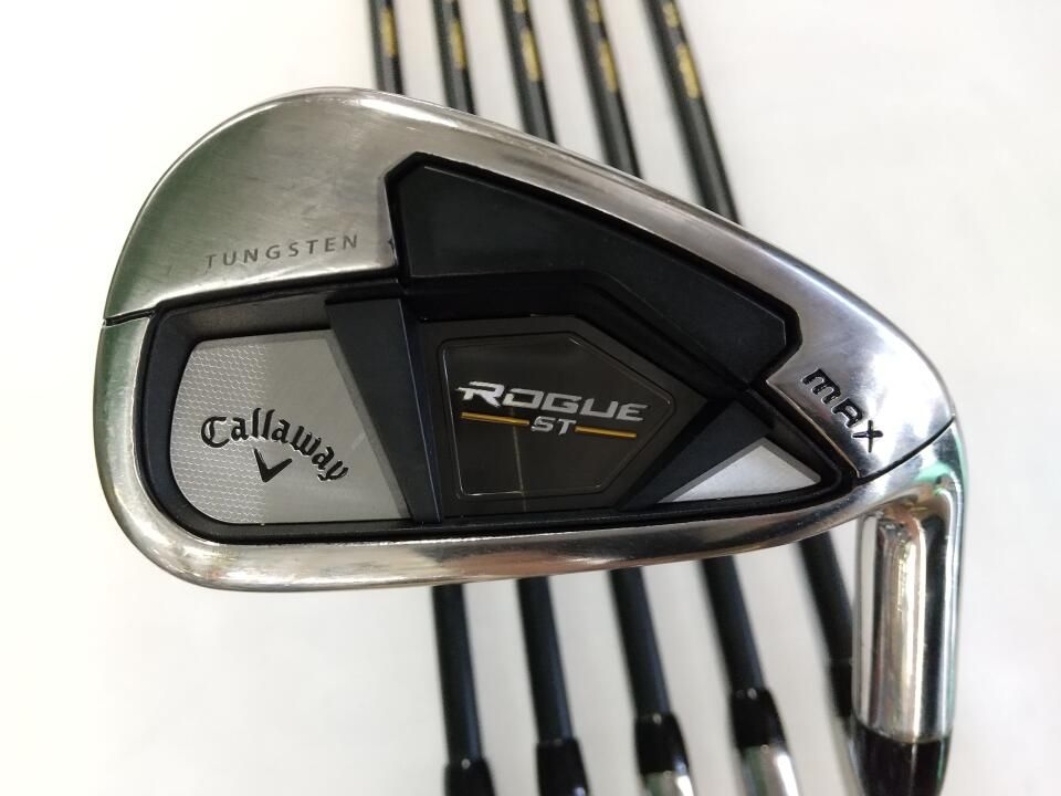 キャロウェイ　ROGUE ST MAX　VENTUS 5 for Callaway　Sフレックス　アイアンセット　中古　ゴルフドゥ！山口防府店【最短即日発送】