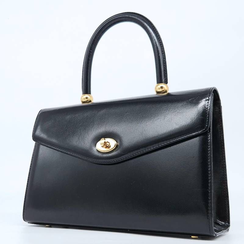 HANAE MORI ブラックフォーマル HANAE MORI ハナエモリ フォーマルバッグ ハンドバッグ ブラック 黒