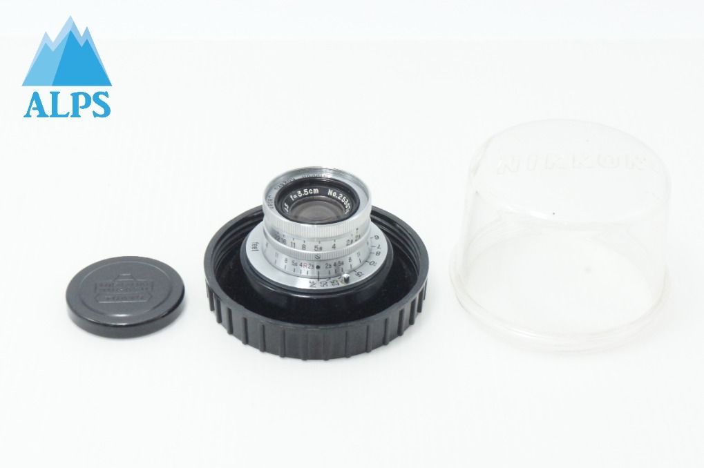良品 Nikon ニコン W-NIKKOR C 3.5cm F2.5 Leica L39 スクリューマウント レンジファインダー 260626x