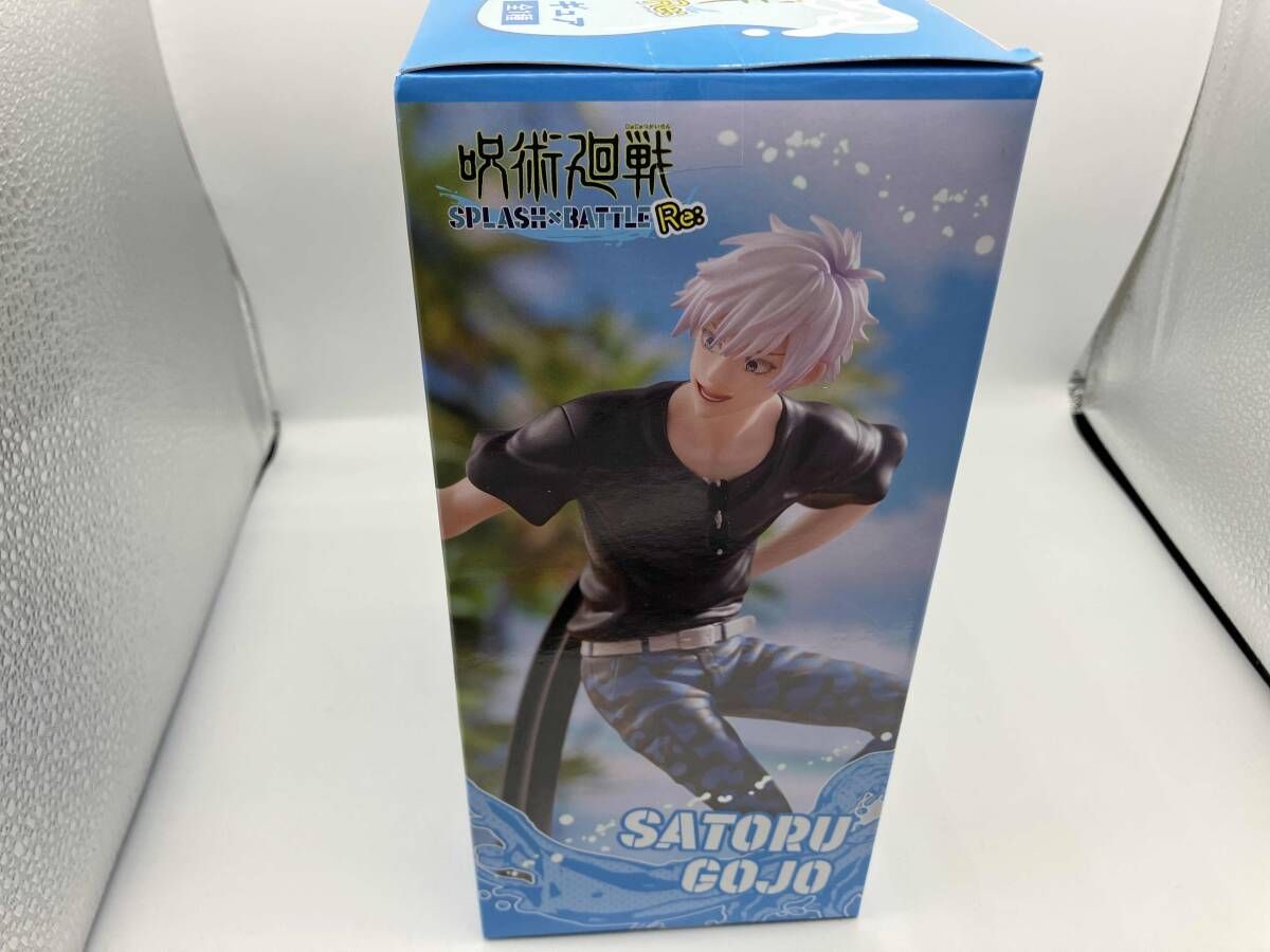 レア 外箱あり　呪術廻戦 五条悟 セガラッキーくじ　新品　箱付き D賞 五条悟 セガ ラッキｰくじ 呪術廻戦 SPLASH×BATTLE Re: 呪術廻戦