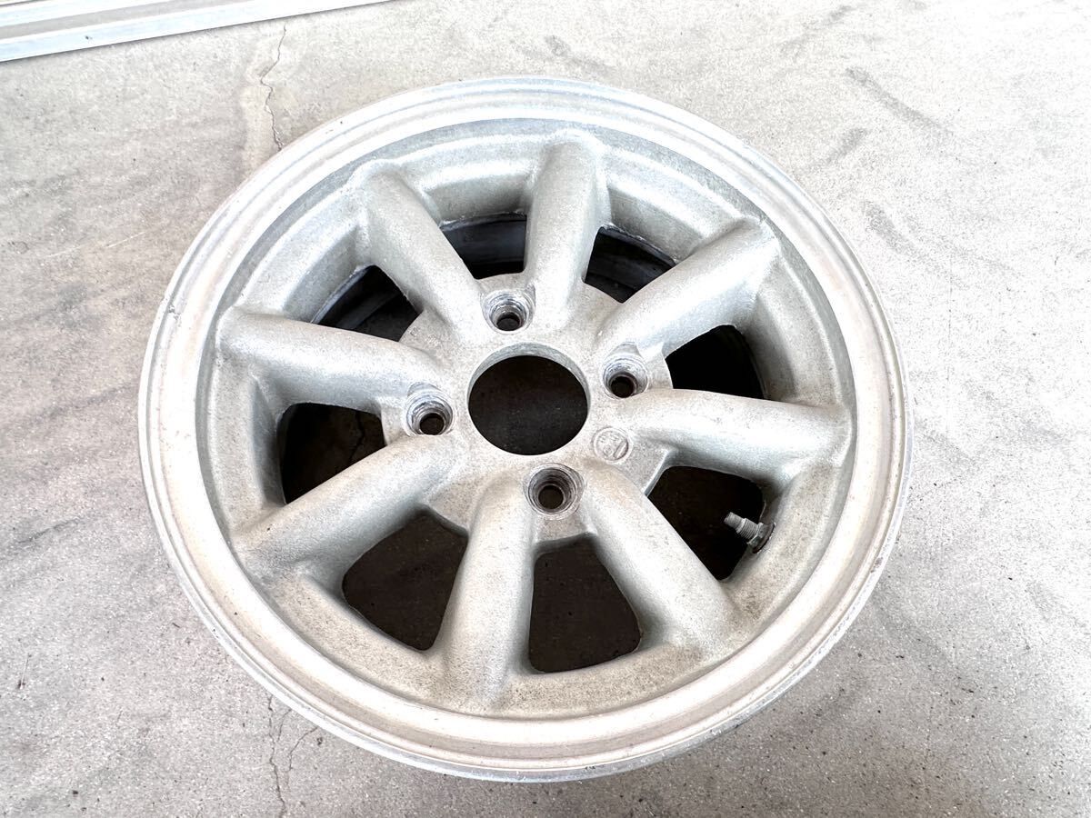 当時物 WATANABE ワタナベ Bタイプ 14×6J +21 PCD114.3 4H 4穴 ハブ径 
