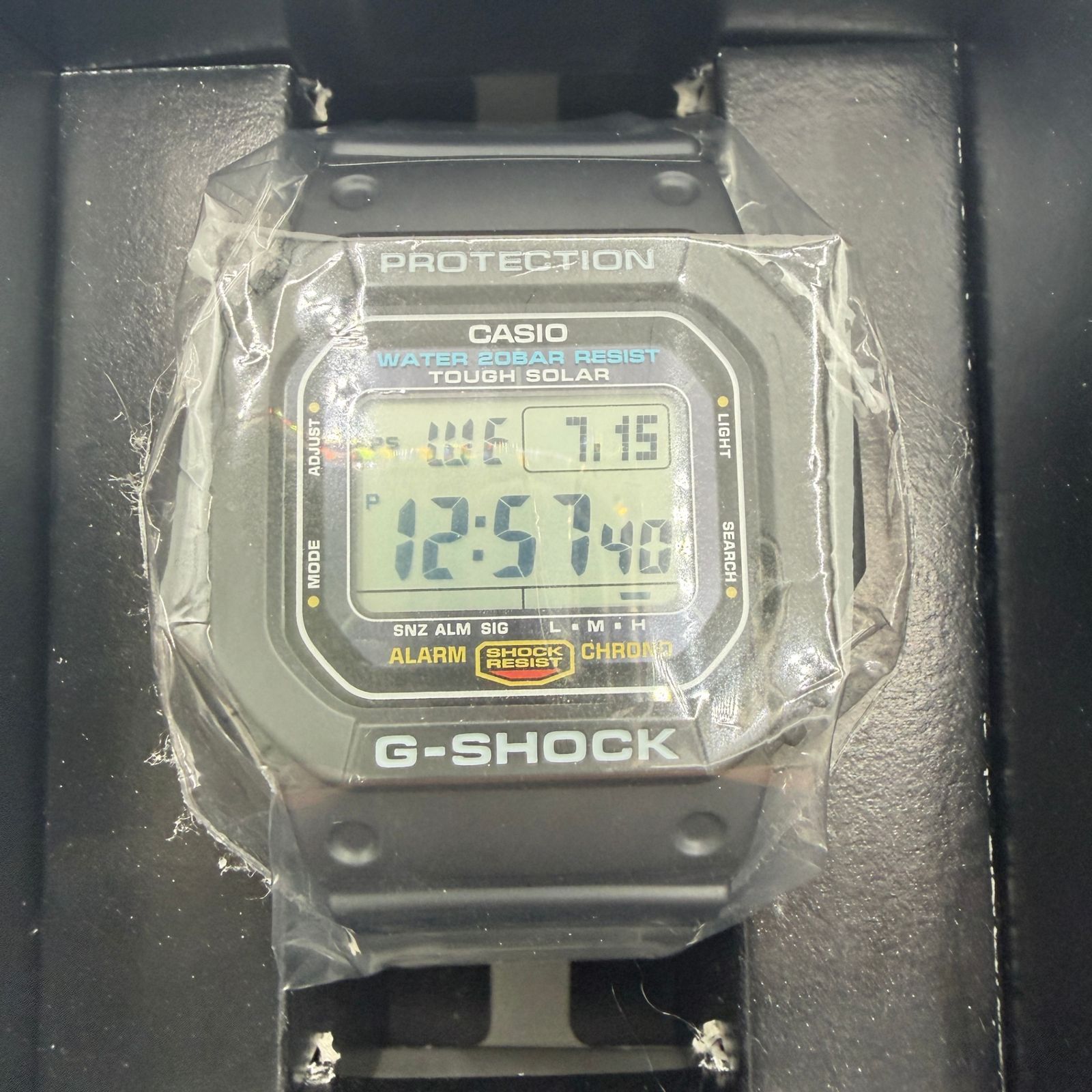 未使用品】 CASIO G-SHOCK G-5600E-1DR タフソーラー 3160 ジー