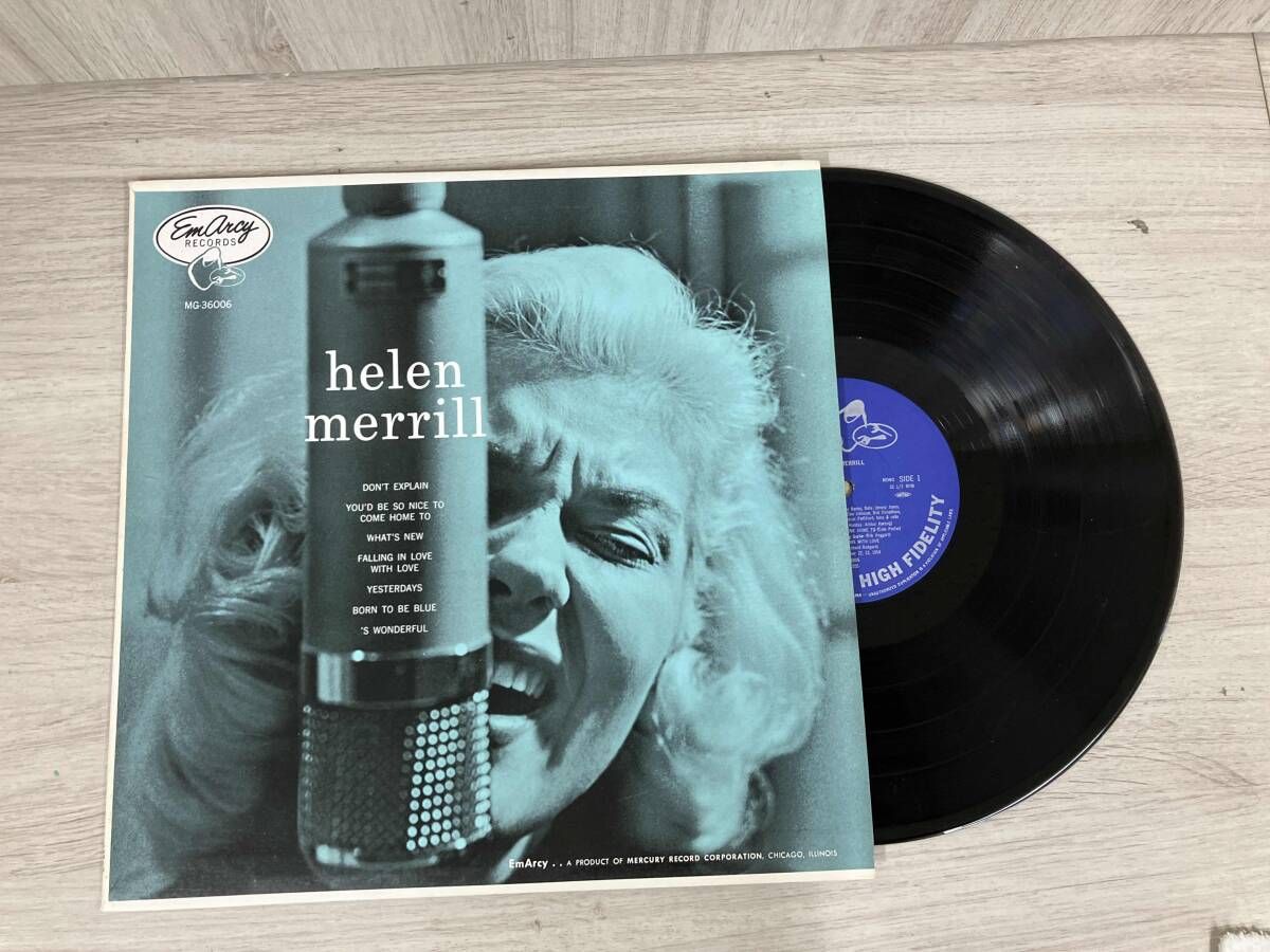 LP】ヘレン・メリル・ウィズ・クリフォード・ブラウン HELLEN MERRILL