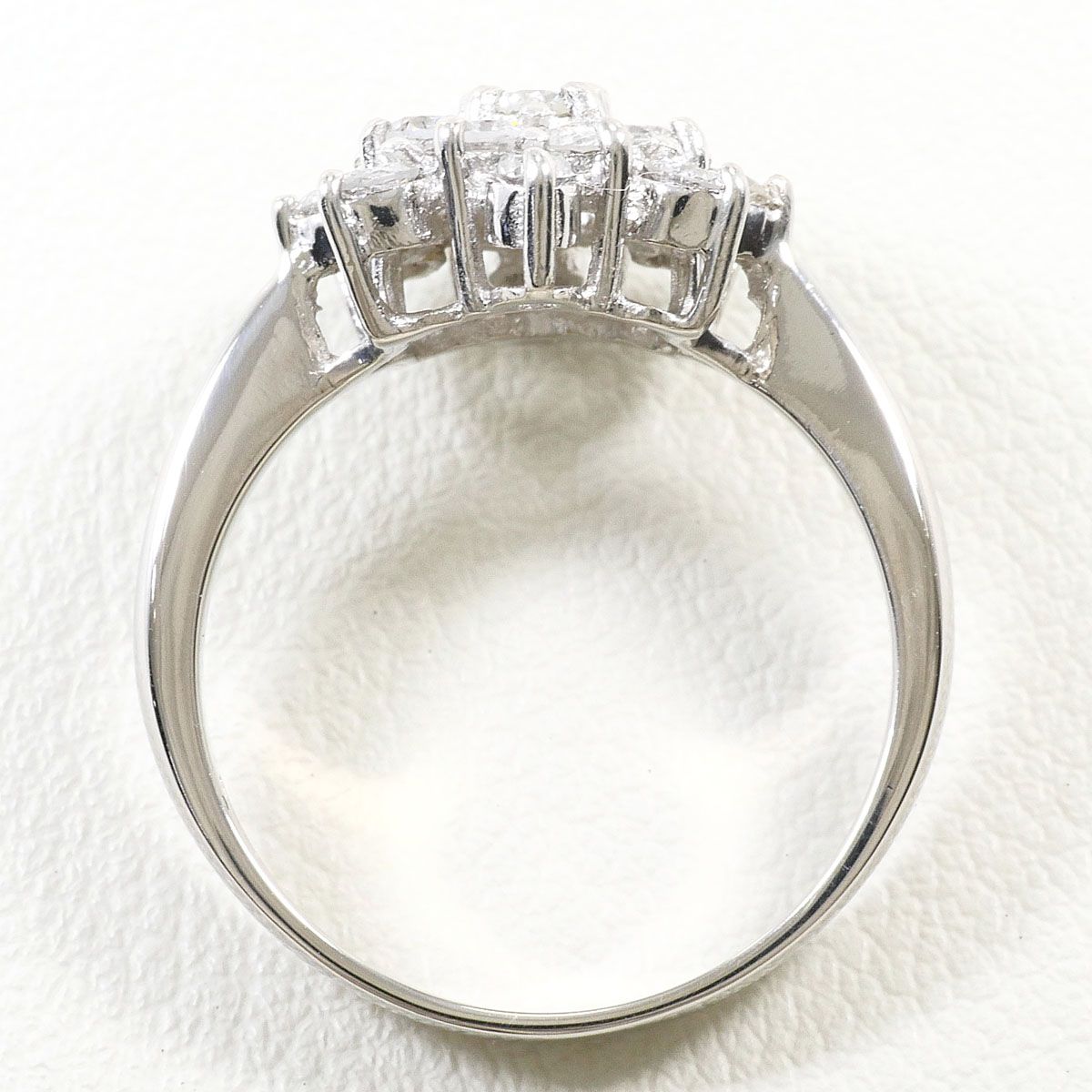 PT900/プラチナ リング・指輪 12.5号 ダイヤモンド 1.00ct 鑑別書 総