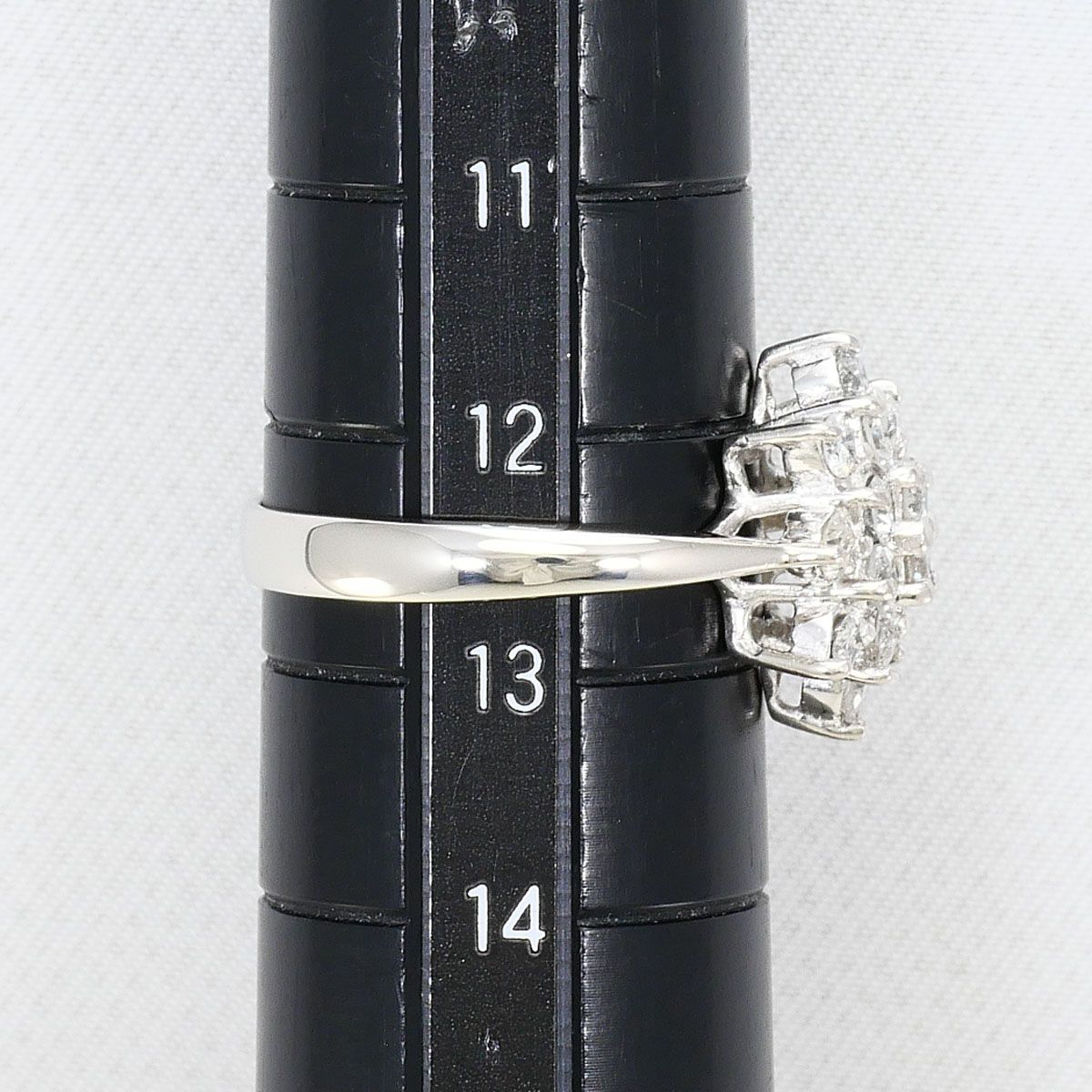 PT900/プラチナ リング・指輪 12.5号 ダイヤモンド 1.00ct 鑑別書 総