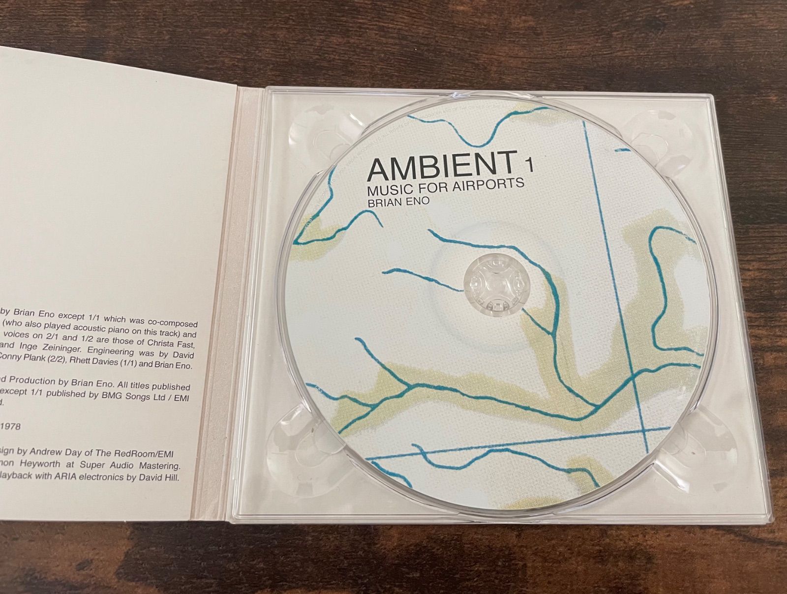 Ambient 1: Music for Airports ブライアン・イーノ Brian Eno（輸入盤