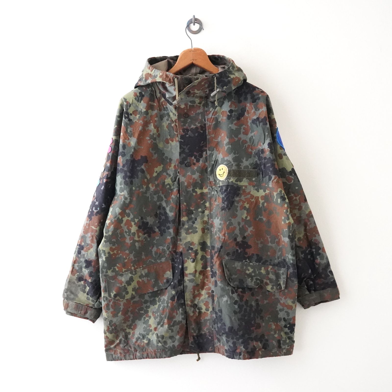 Camouflage hoodie Military jacket