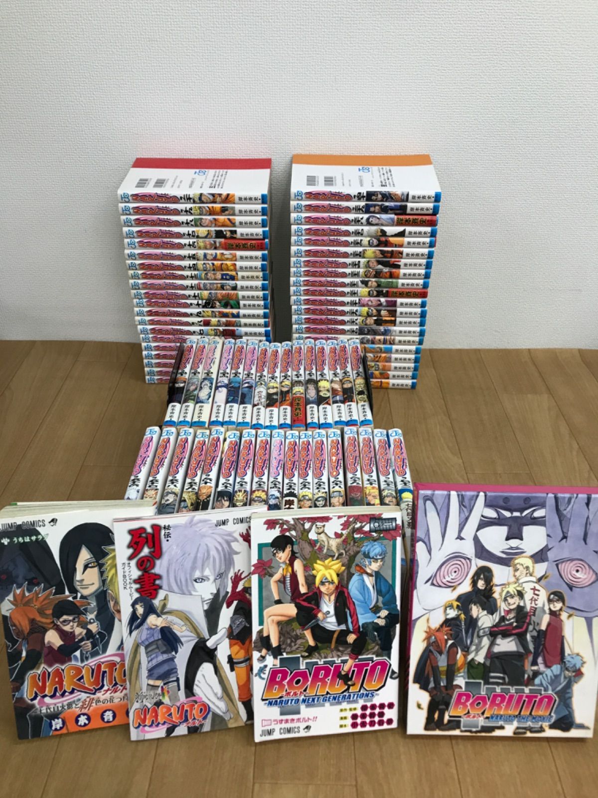 ☆【未開封あり】NARUTO ナルト 1~72巻全巻＋関連本3冊＋DVD コミック