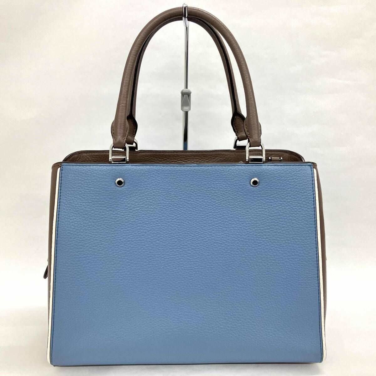 kate spade ケイトスペード WKR00326 ハンドバッグ ブルー×ブラウン 