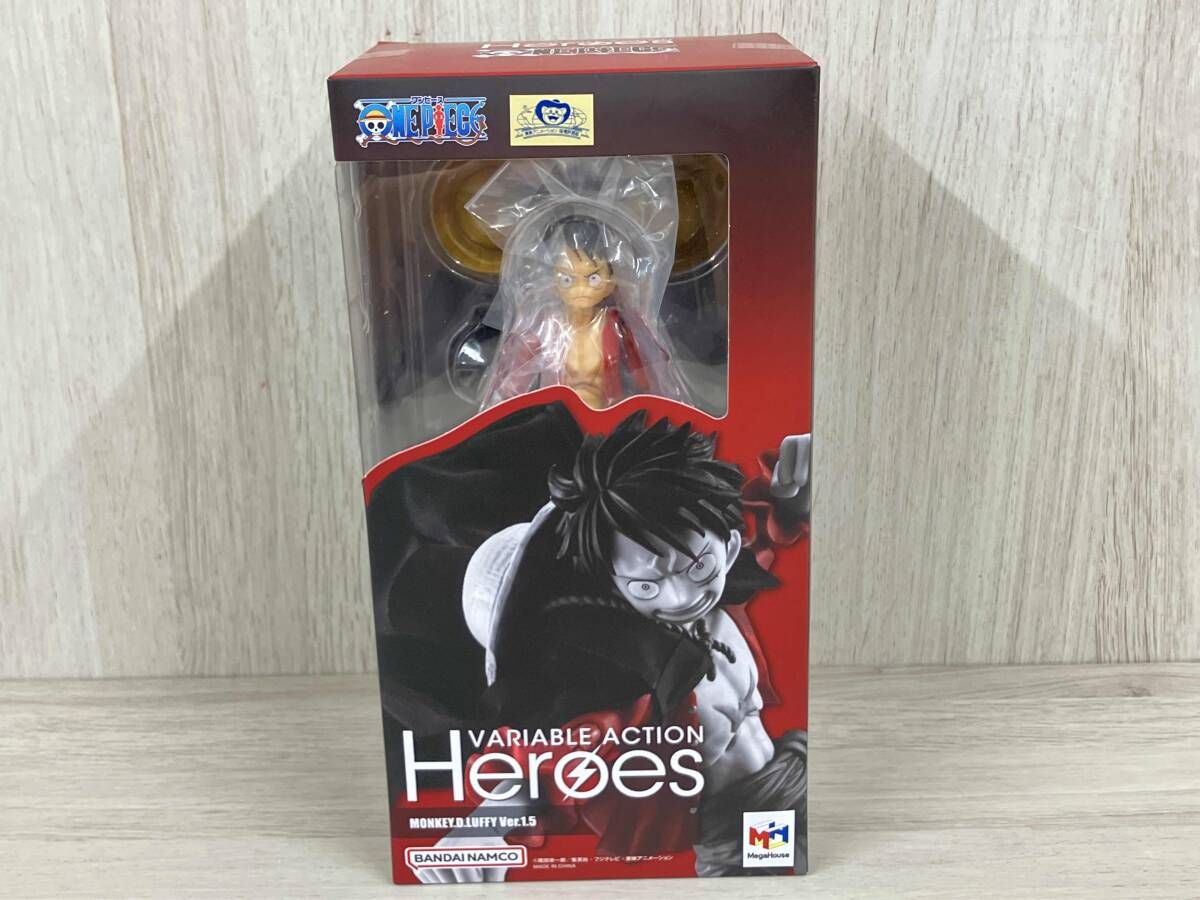 メガハウス モンキｰ･D･ルフィ Ver.1.5 ヴァリアブルアクションヒｰロｰズ ワンピｰス