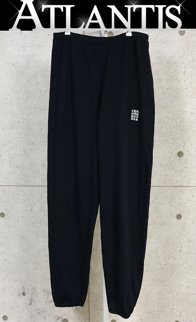 CHROME HEARTS 新宿店 クロムハーツ Y NOT 刺繍 スウェットパンツ メンズ size:M 黒 31601