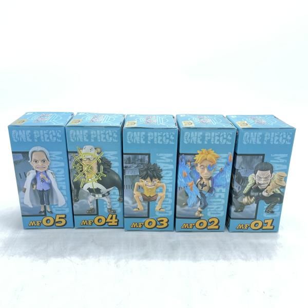 中古】未開封/5種セット)ワンピース WCF -マリンフォード1- ワールド