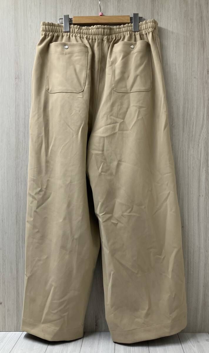 NEEDLES ニードルズ QV1553 Piping Cowboy H.D.Pants カウボーイ ヒザデルパンツ ワイドトラックパンツ サイズM ベージュ