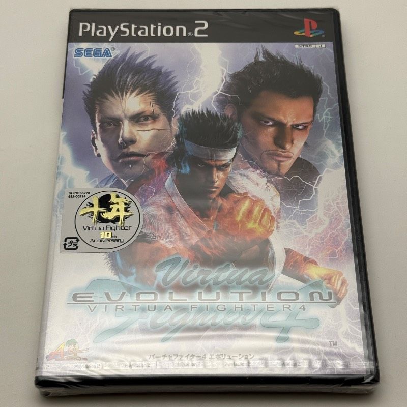 【送料込み】メガCD 未開封品 バーチャファイター　レア物　お宝 ☆希少 未開封☆PS2 バーチャファイター4 エボリューション Virtual