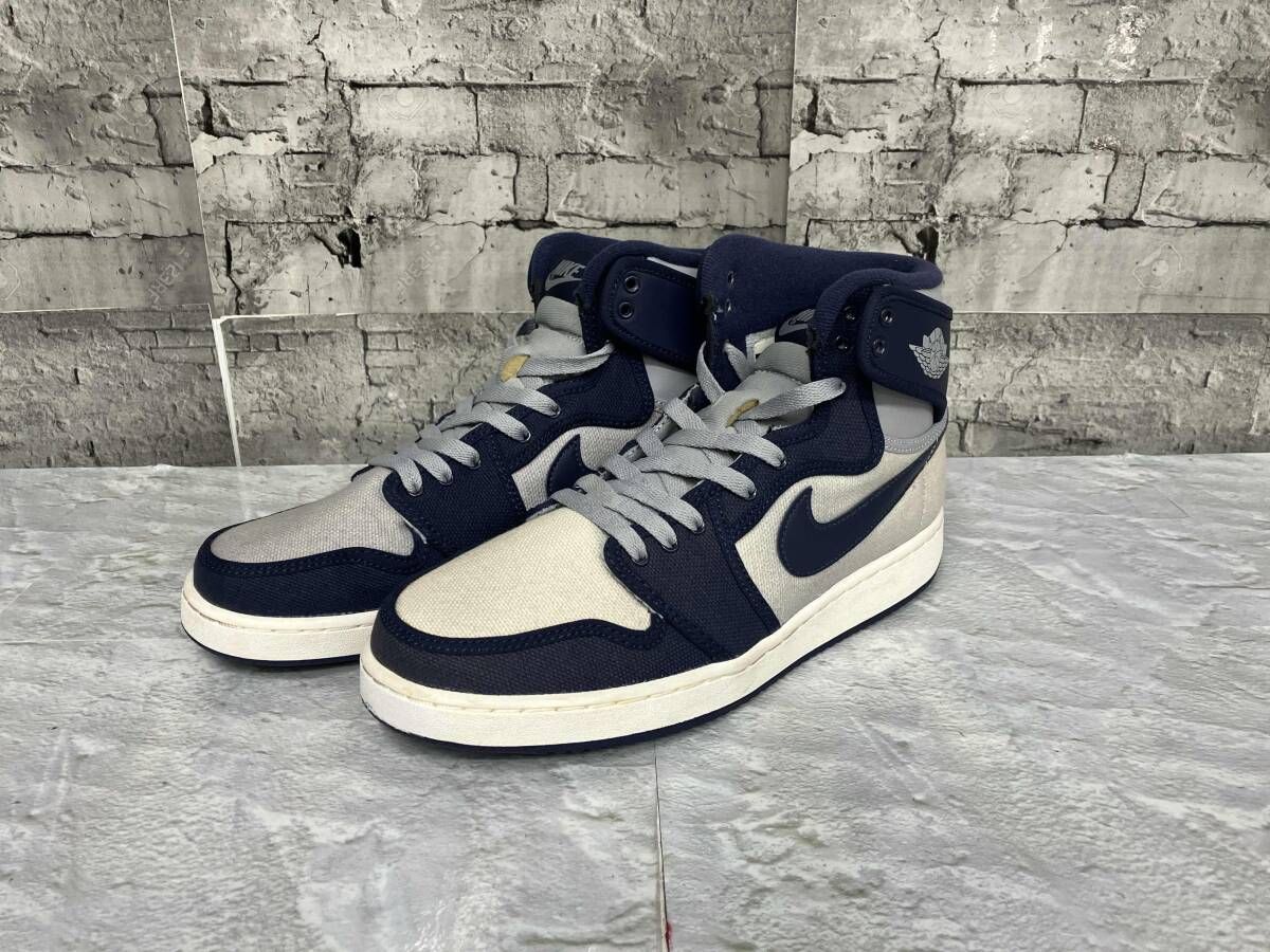 Nike スニーカー AJ1 RETRO KO HIGH OG GEORGETOWN サイズ26.5 ネイビー