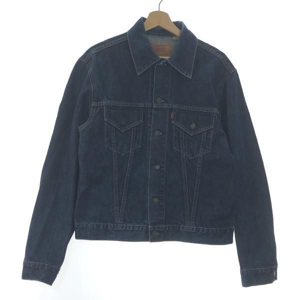 中古】LEVI'S デニムジャケット XL 70505 ネイビー リーバイス 中国製