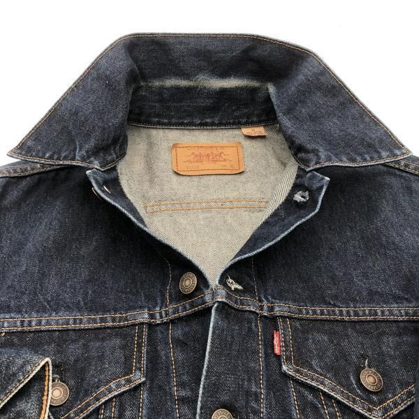 中古】LEVI'S デニムジャケット XL 70505 ネイビー リーバイス 中国製