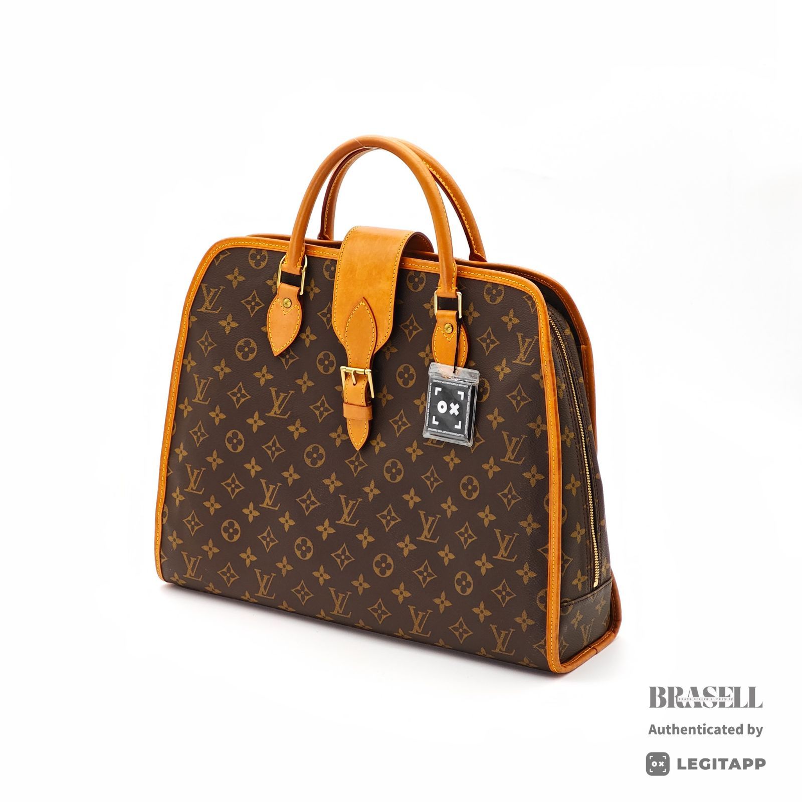 LOUIS VUITTON リヴォリ M53380 バッグ ハンドバッグ ブラウン レディース メンズ