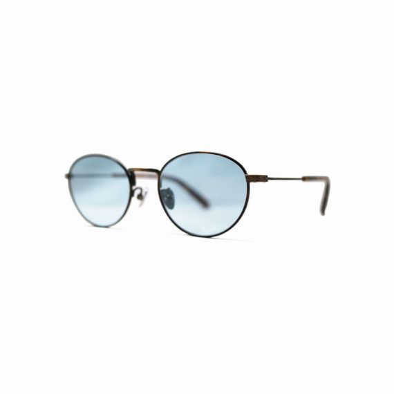 Mr.CASANOVA SONIC Brown Demi × Antique Gold Light Blue Lens ミスターカサノバ ソニック サングラス べっこう