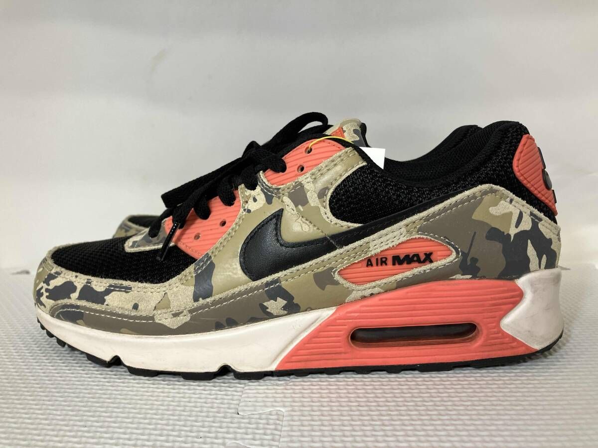 NIKE AIR MAX 90 PRM ナイキ エア マックス 90 プレミアム カモフラ ライトカーキ メンズシューズ ローカットスニーカー 28cm IF1721-200