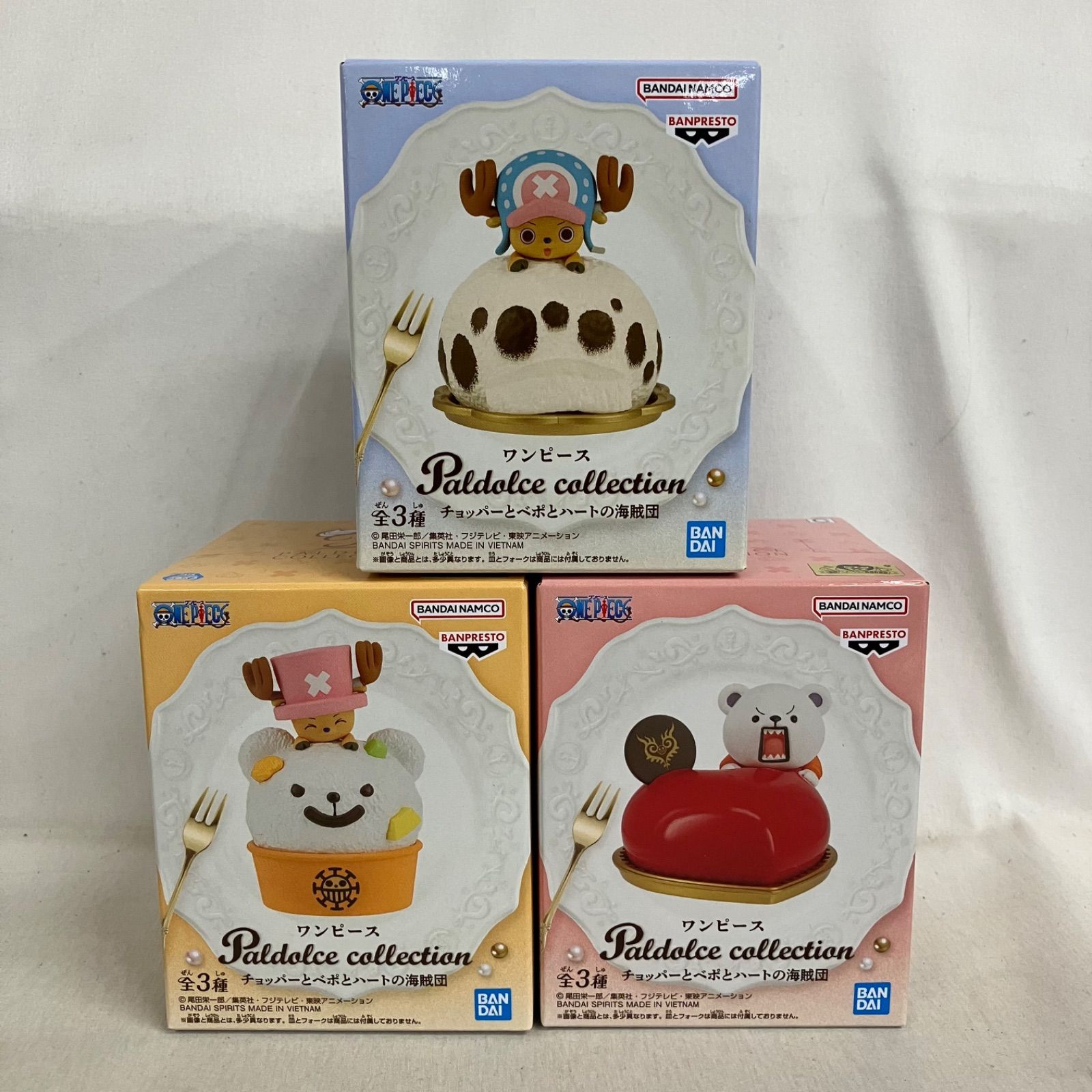 未開封 ワンピース PALDOLCE COLLECTION チョッパーとベポとハートの