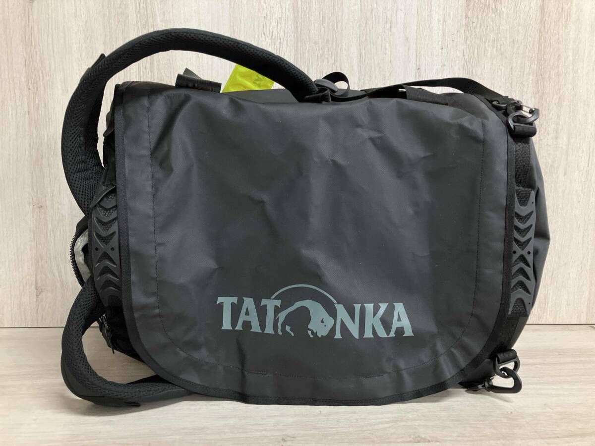 TATONKA タントカ ボストンバッグ 3WAY ダッフルバッグ ブラック 汚れ有り