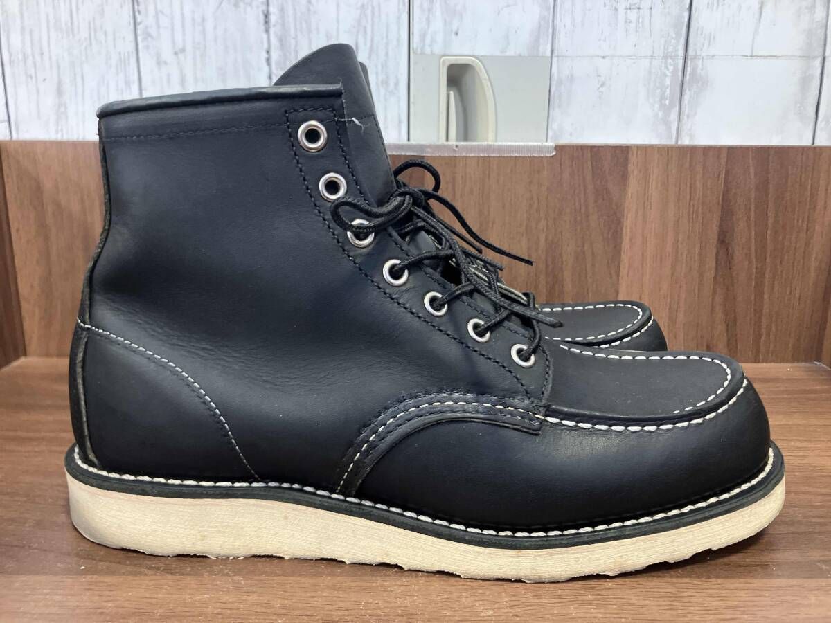 Red Wing 9075 ワークブーツ ブラック 26cm RED WING SHOES 9075 ブラックワークブーツ カテゴリー 【公式通販】