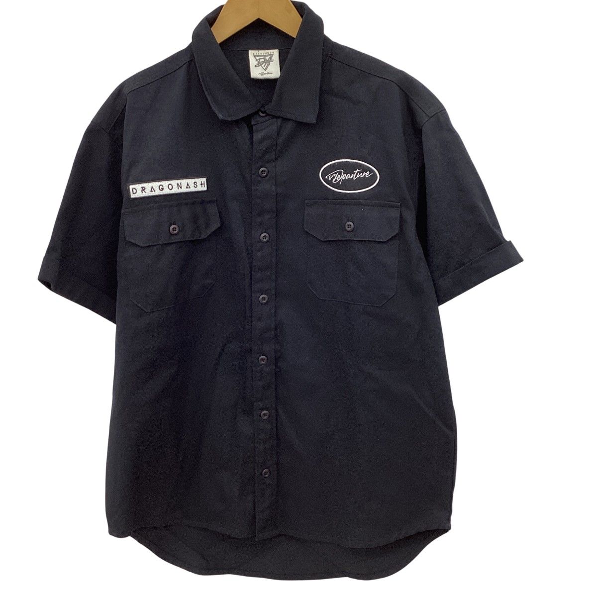 DRAGONASH ワークシャツ SIZE M ブラック