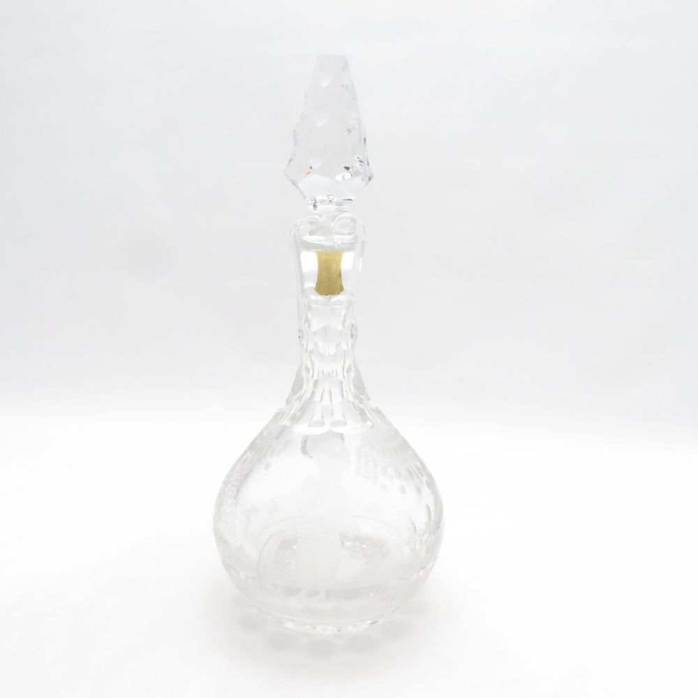 美品 Meissen Crystal マイセンクリスタル アラビアンナイト デキャンタ クリスタル デカンタ H22 SU14797C1