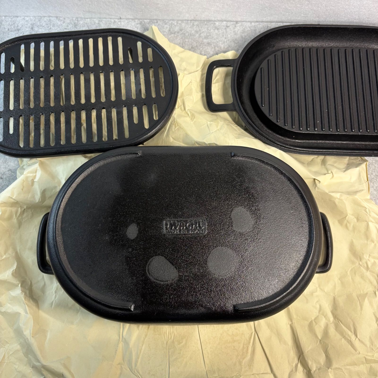 【最終本日まで】IWACHU MULTI OVEN ダッチオーブン 未使用品 一度のみ使用 岩鋳 Iwachu マルチオーブン30 内寸29.5cm