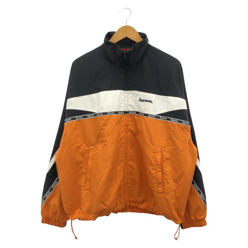 中古】Supreme Logo Taping Track Jacket 
